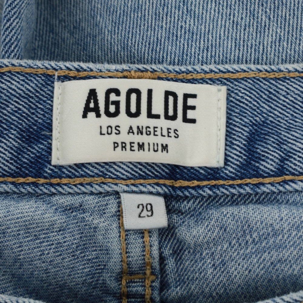 Agolde Jamie Classic Straight Leg Jeans Size 29 High Rise Dakota A045C-2083 - Picture 7 of 9